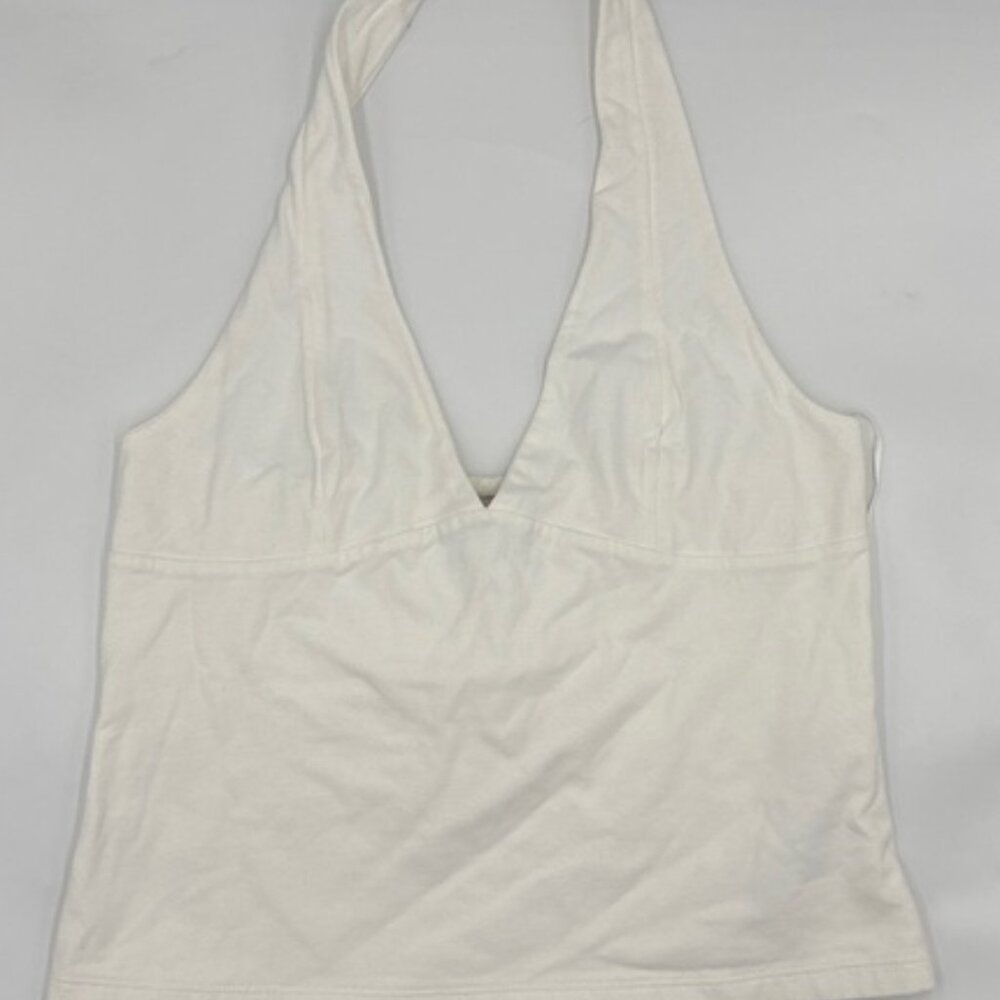BDG White Halter Top